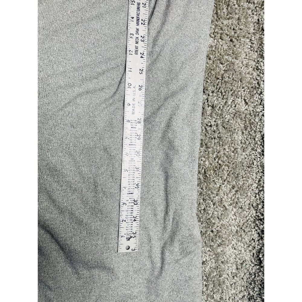 J JUSTIFY Ribbed Hooded Long Dress Slits Color Grey Size XLarge Fashion - Picture 7 of 13